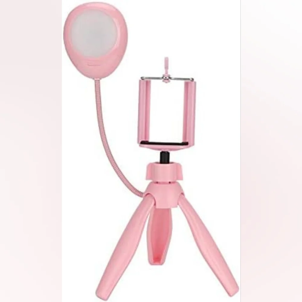 2x Selfie Light Pod In Pink